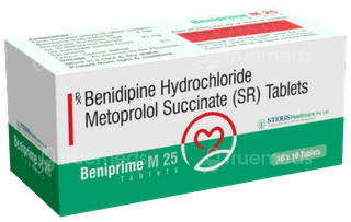 Beniprime M 25 Tablet 10